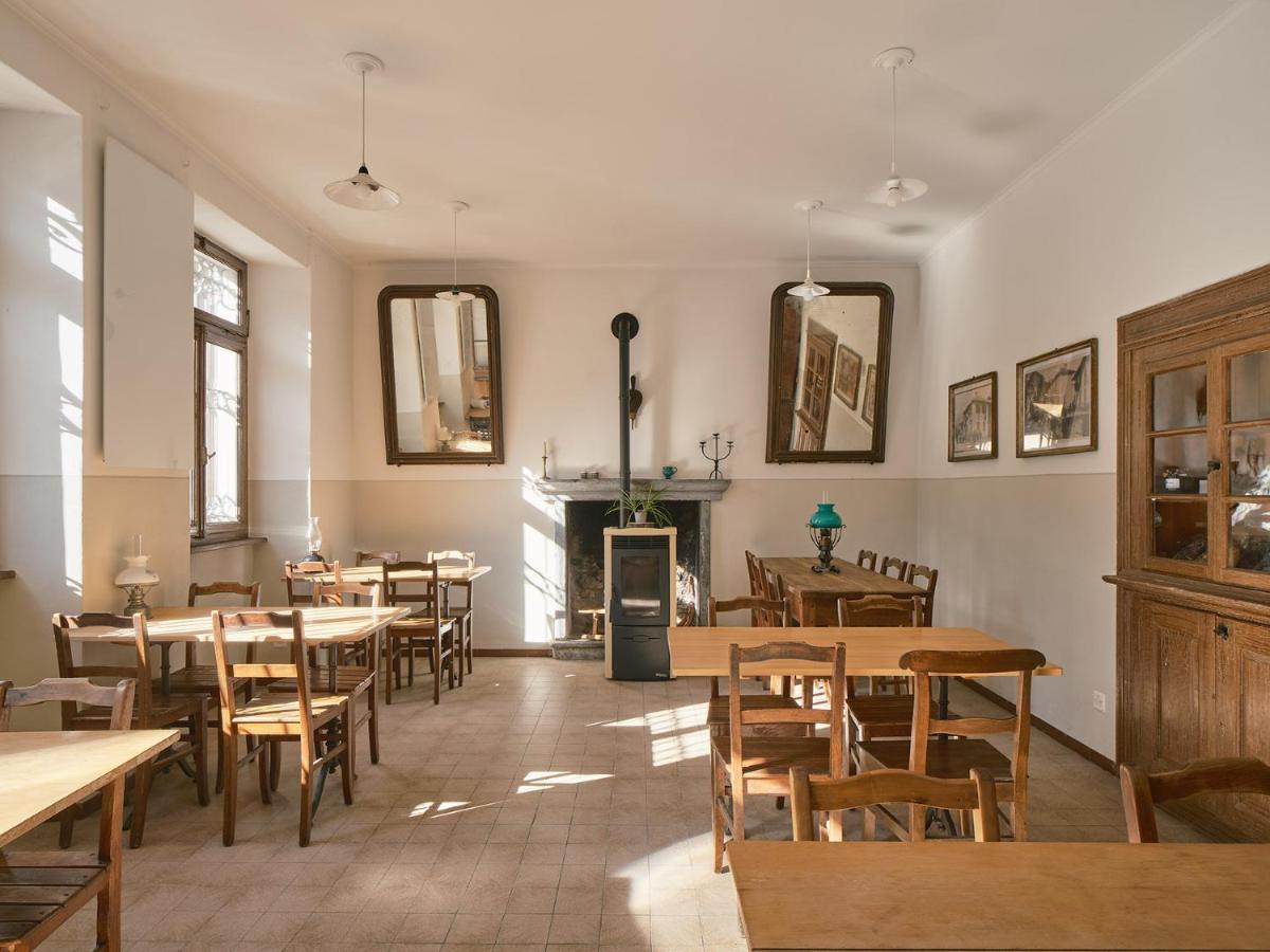 Osteria Gruetli Con Alloggio Borgnone Экстерьер фото